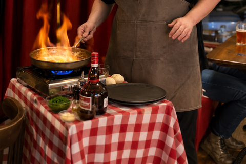 Geneva: Private Crêpes Suzette Show with Swiss Wine/Mocktail