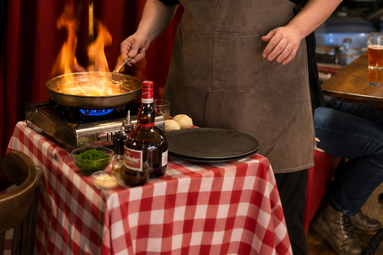 Geneva: Private Crêpes Suzette Show with Swiss Wine/Mocktail