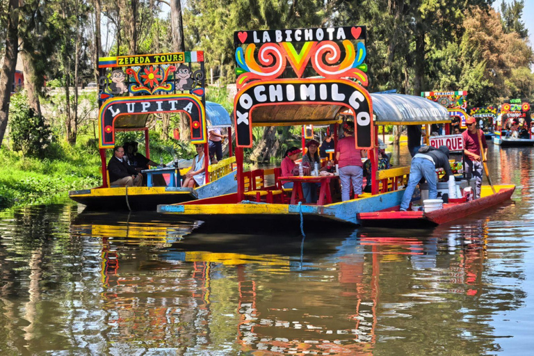 Mexico City: Xochimilco Trajinera Tour with Drinks & Tacos