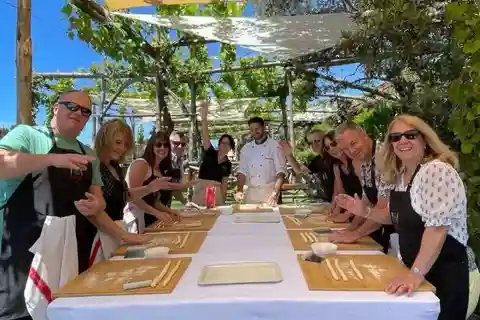 Positano: Matlagningskurs och provsmakning vista li Galli