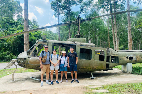 Cu Chi Ben Duoc less touristy Tunnel & War Remnants Museum