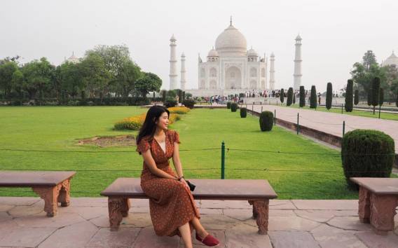 Taj Mahal Tour von Delhi aus mit dem Superschnellzug - Alles Inklusive