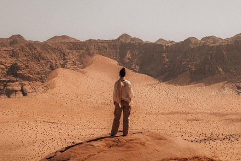 Petra: Wadi Rum Transfer with Optional Camp Stay/Jeeb Tour PETRA TO WADIRUM JEEP 4HOURS In WadiRum