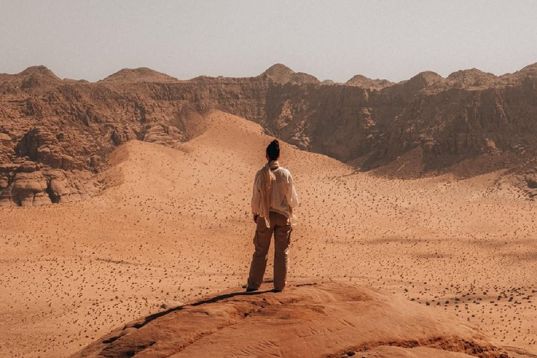 Petra: Wadi Rum Transfer with Optional Camp Stay/Jeeb Tour PETRA TO WADIRUM JEEP 4HOURS In WadiRum