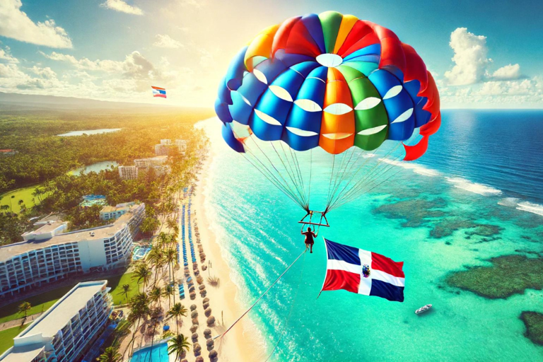 Thrilling Punta Cana Parasailing and Off-Road Buggy Excursions Tour In Buggy From Punta Cana With Pick Up Hotel