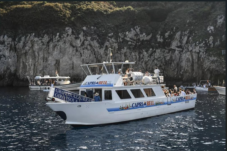 Blue Tour Capri (island tour by boat) departing from Naples