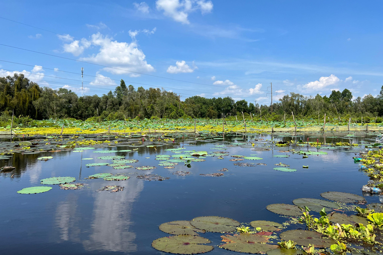 Authentieke Mekong Delta My Tho fietsavonturentourLunch is inbegrepen