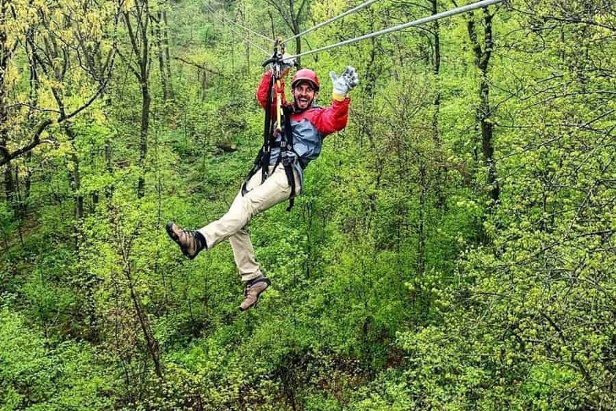 Galena: Zipline-Abenteuer - Long Hollow Canopy Tours. Foto: GetYourGuide