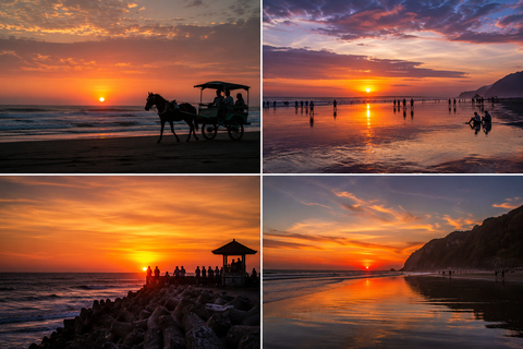 Yogyakarta: Jomblang & Pindul Caves Tour with Sunset Beach Jomblang & Pindul Caves sharing Tour ticket exclude