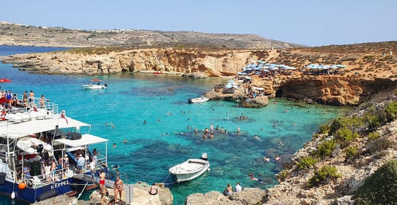 Malta Comino Laguna Blu