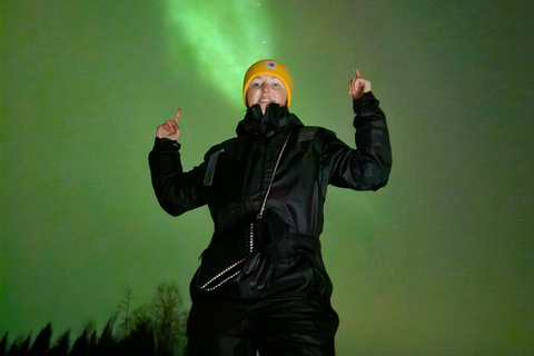 روفانييمي: مطاردة الشفق القطبي الشمالي مع خدمة التوصيل من الفندق