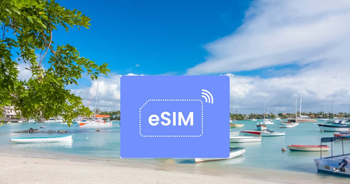 Plaisance Mauritius ESIM Roaming Mobile Datenplan GetYourGuide