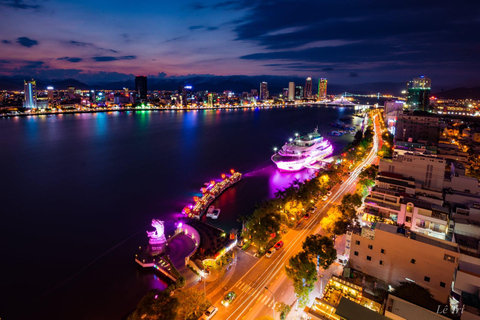 Da Nang Tour nocturno privado: Mercado, visitas turísticas y crucero