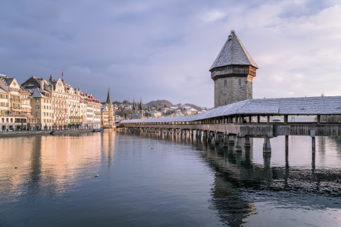 Vanuit Zürich: dagtocht Engelberg, Titlis en LuzernUit Zürich: Titlis Eindeloze sneeuw