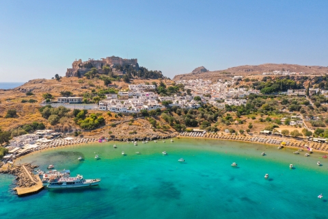 Rhodes City Tour to Acropolis of Lindos & Lunch