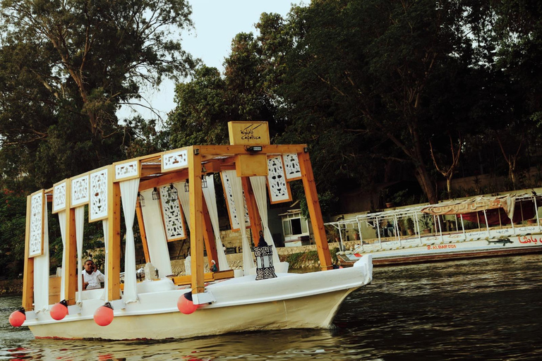 القاهرة: رحلة فلوكة خاصة مع العشاء والمشروبات