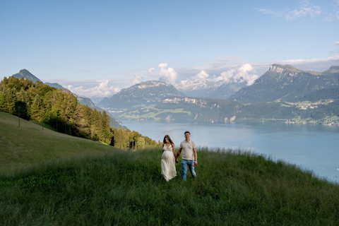 Lucerne: Swiss Alps Private Photo Session