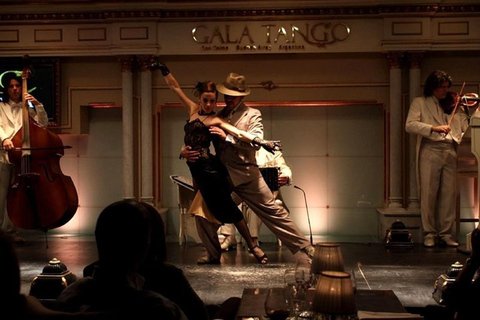 Buenos Aires: Gala Tango Show with Optional Dinner Dinner & Show with Regular Transfers