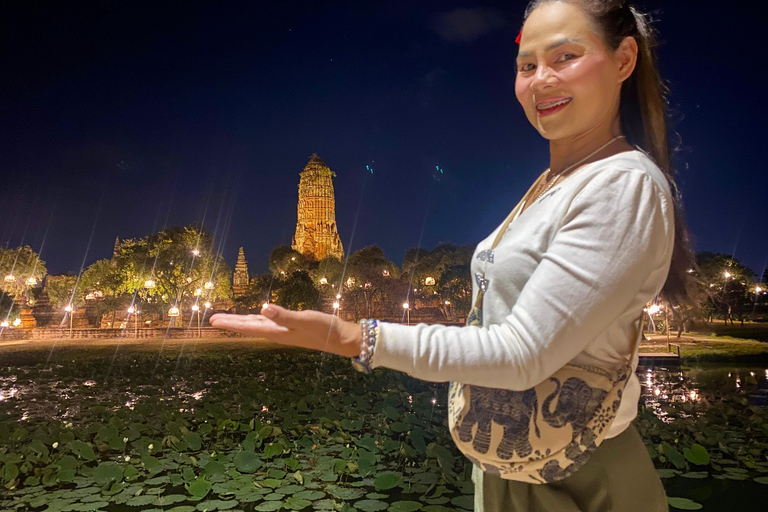 Ayutthaya: Night Heritage Festival River Cruise Incl Dinner