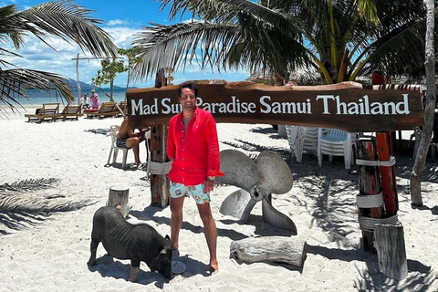 Koh Samui: Privé Longtail Boot naar Varkenseiland met SnorkelKoh Samui: Privé Longtail Tour naar Varkenseiland met Snorkel