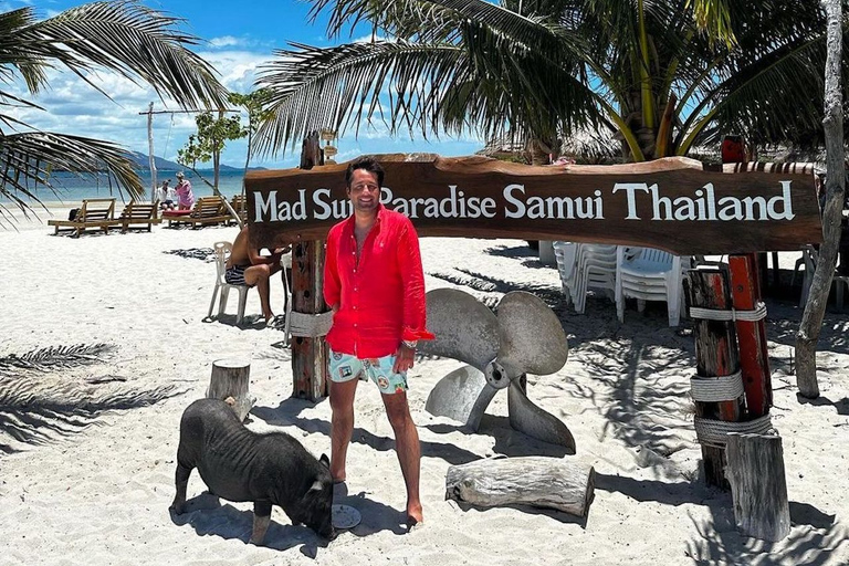 Koh Samui: Privé Longtail Boot naar Varkenseiland met SnorkelKoh Samui: Privé Longtail Tour naar Varkenseiland met Snorkel