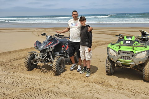 Agadir: Quad Bike Desert & beach tour with Sandboarding Single quad ride (1person per quad)