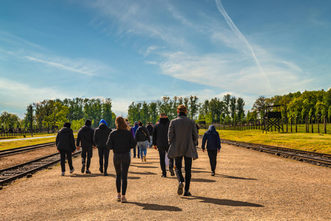 Vanuit Krakau: Auschwitz-Birkenau rondleiding met vervoer