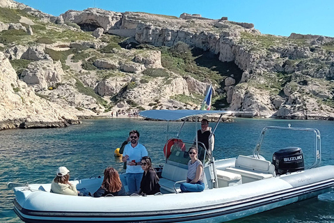 Marseille: Guided Boat Tour of the Calanques of the Côte Bleue Marseille: Guided boat tour of the Calanques of the Côte Bleue
