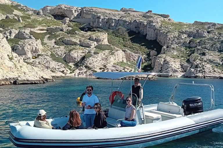 Marseille: Guided Boat Tour of the Calanques of the Côte Bleue Marseille: Guided boat tour of the Calanques of the Côte Bleue
