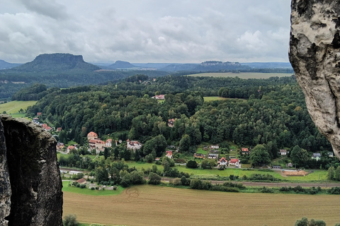 From Dresden: Table mountains Lilienstein & Königstein tour
