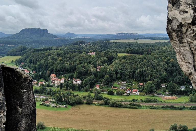 From Dresden: Table mountains Lilienstein & Königstein tour