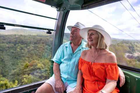 Från Port Douglas: Hartley&#039;s Crocodile Park, Skyrail &amp; Tåg