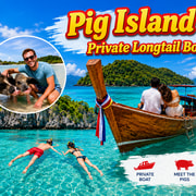 Koh Samui: Koh Tean Bay& Pig Island by Private Longtail Boat
