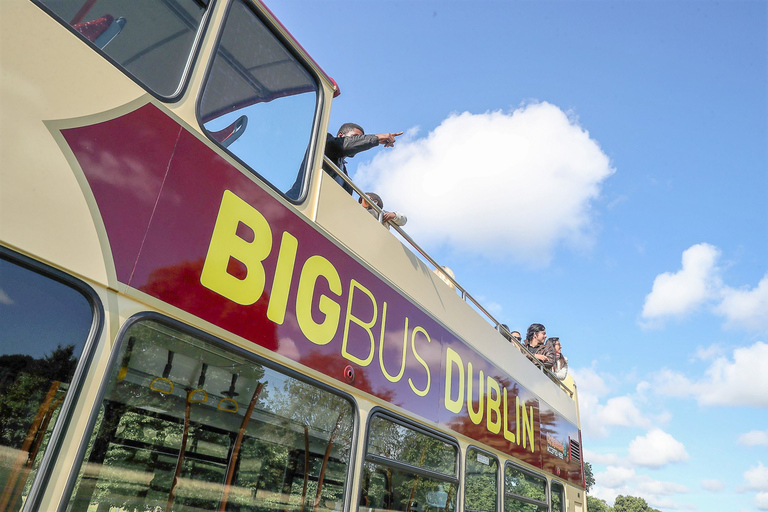 Dublin: Big Bus Hop-On, Hop-Off Tour with Live Guide48-Hr Hop on/off &amp; Walking Tour, Coastal Tour &amp; Night Tour