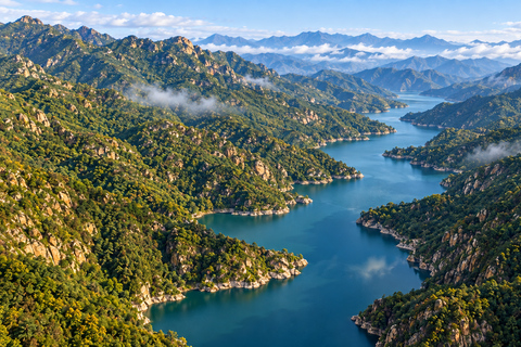 Beijing: Qinglong Gorge Ticket, Boat & BungeeJumping Options Private Car: Ticket + Speedboat