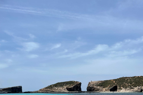 Malta/Gozo:Comino,Crystal/BlueLagoon&amp;Cuevas Excursión privada en barco