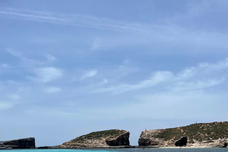 Malte/Gozo:Comino,Crystal/BlueLagoon&amp;Caves Excursion en bateau privé