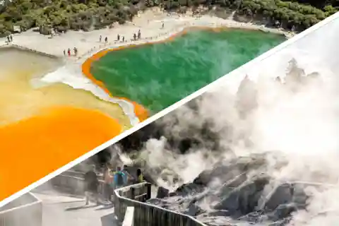 Auckland: Excursão de um dia a Rotorua, incluindo Wai O Tapu e Te Puia