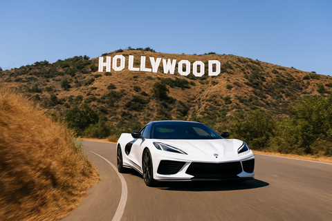 Los Angeles: Drive an exotic car to the Hollywood Sign Get the car drop-off to your hotel or LAX
