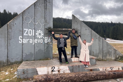 Sarajevo : site des Jeux olympiques d'hiver de 1984 et excursion d'une journée à Vrelo Bosne