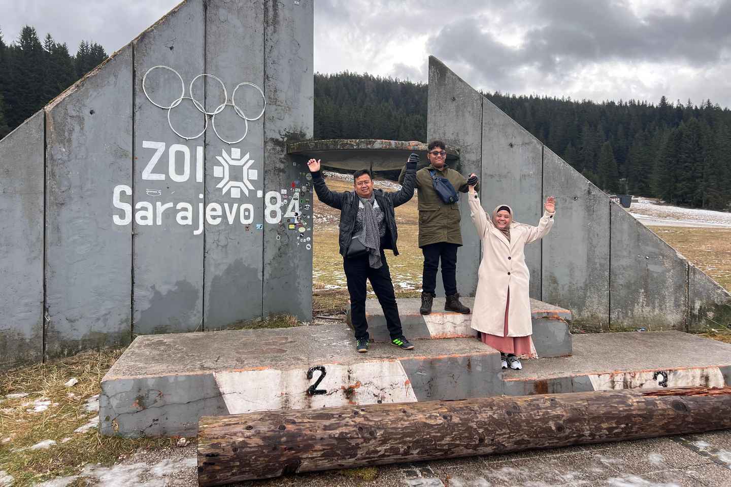 Sarajevo : Sites Olympiques et Source de la Bosnie