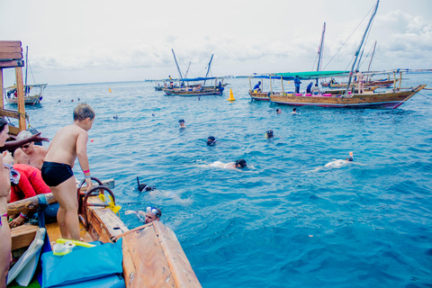 Zanzibar: Safari Blue Day trip with Snorkeling + Lunch Shared tour with ALL INCLUSIVE