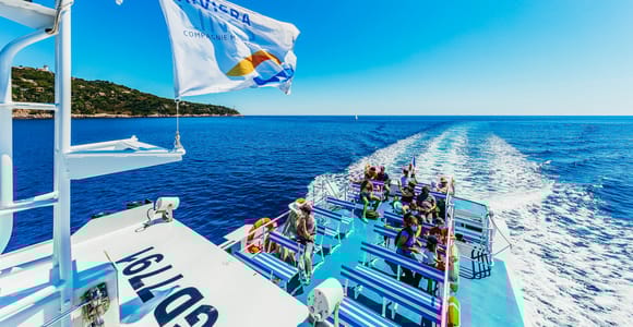 Von Nizza aus: Hin- und Rücktransport nach Saint Tropez mit dem Schiff