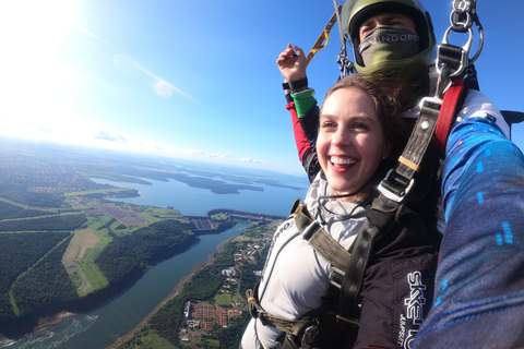 Foz do Iguacu: Skydiving Experience with Photos and Videos