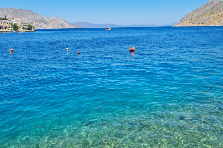 Desde Rodas: Excursión de un día a la isla de Symi y el monasterio de Panormitis