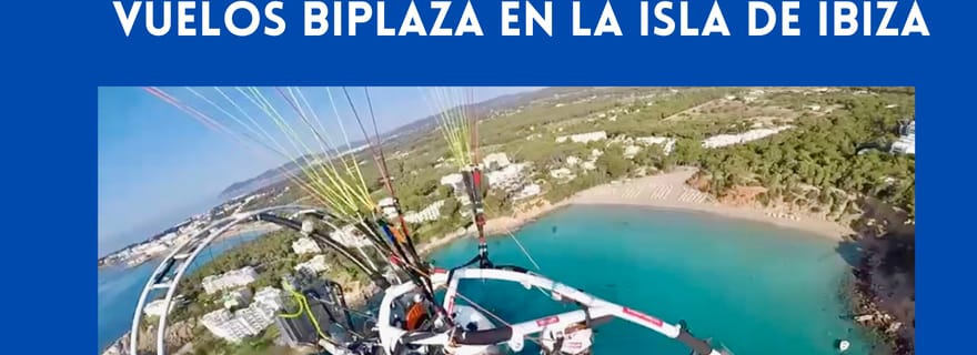 Ibiza : vol en parapente motorisé de 25 minutes