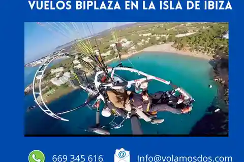 Ibiza: 25min motorisierter Paragliding-Flug