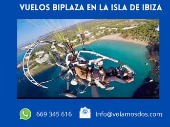 Ibiza: 25min Motorized Paragliding Flight