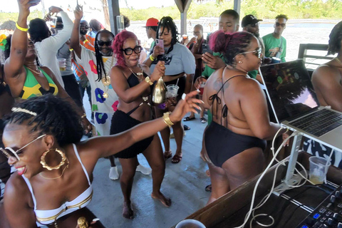 Punta Cana: Jamaican Party Boat w/ OPEN BAR And DJ (Adults) PRIVATE Punta Cana: Jamaican Party Boat Open Bar and Snacks