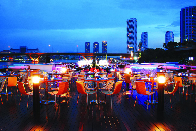 Maravilloso Crucero Perla en Bangkok en el Muelle de River CityEntrada al crucero con cena